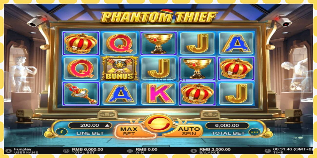 Slot demo Phantom Thief gratis dan tanpa registrasi, gambar - 1