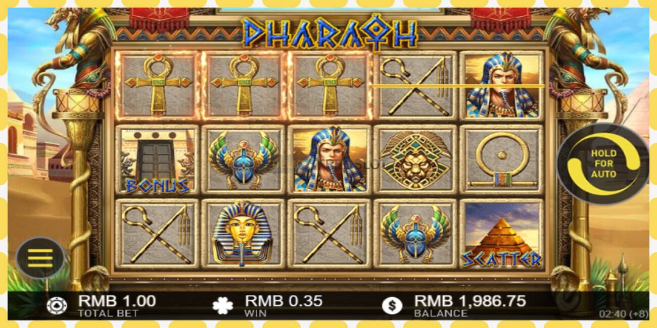 Demo slot Pharaon free and without registration, picture - 1