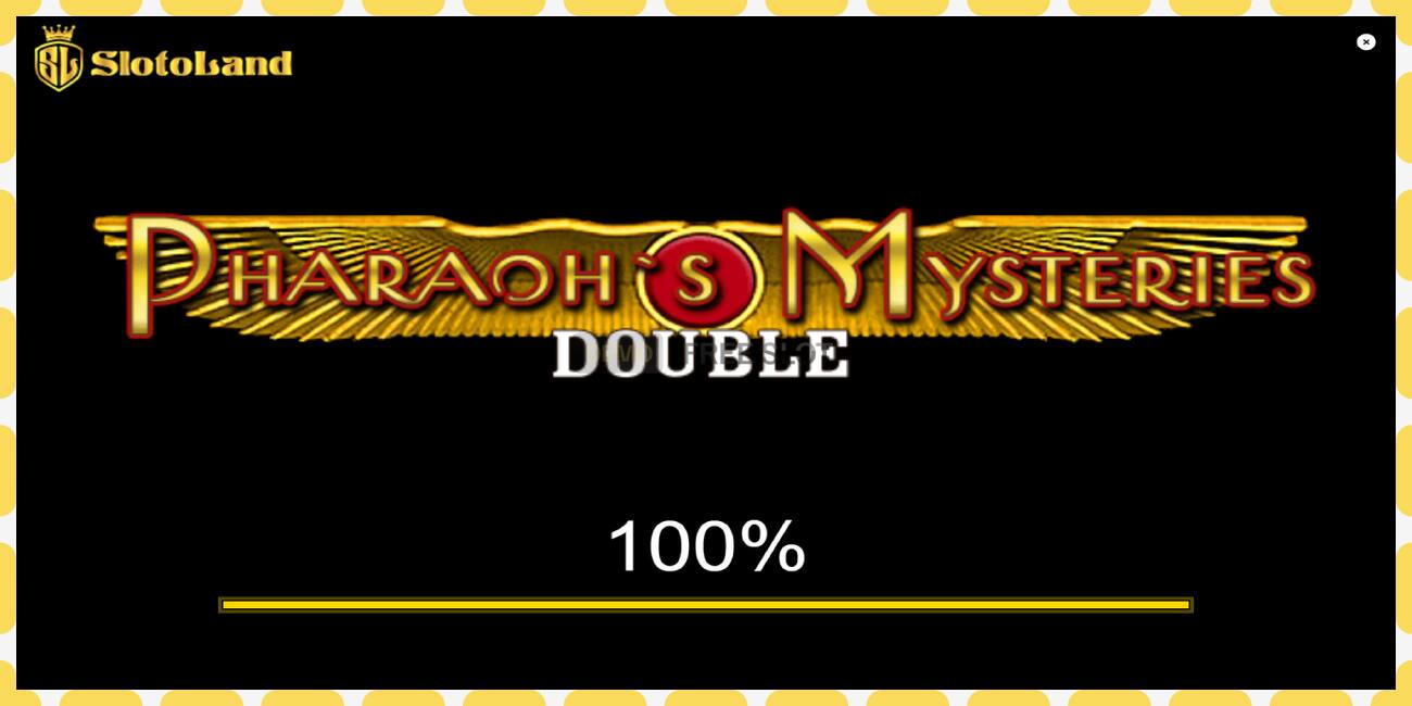 Demo slot Pharaons Mysteries Double free and without registration, picture - 1