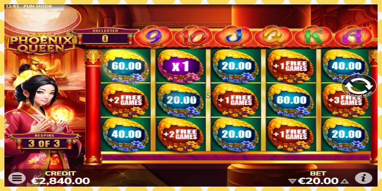 Demo slot Phoenix Queen free and without registration, picture - 1