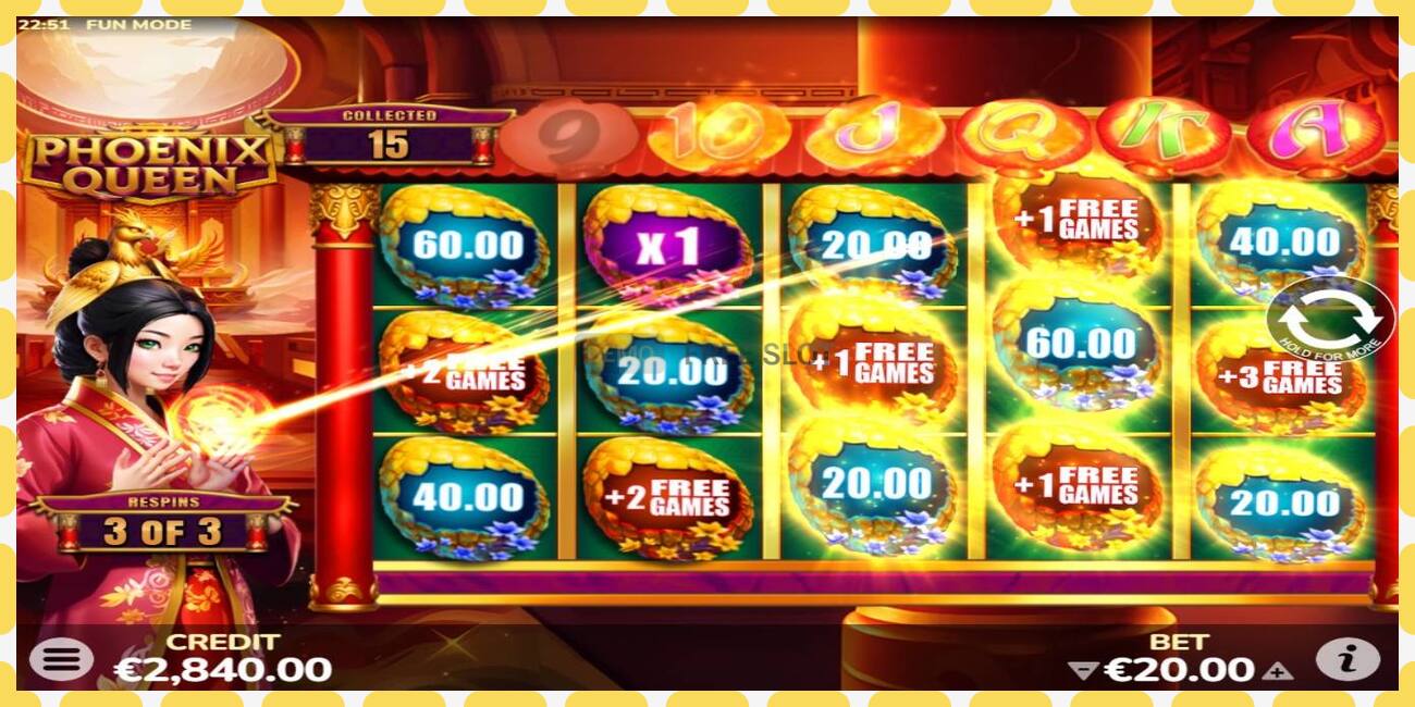 Demo slot Phoenix Queen free and without registration, picture - 1