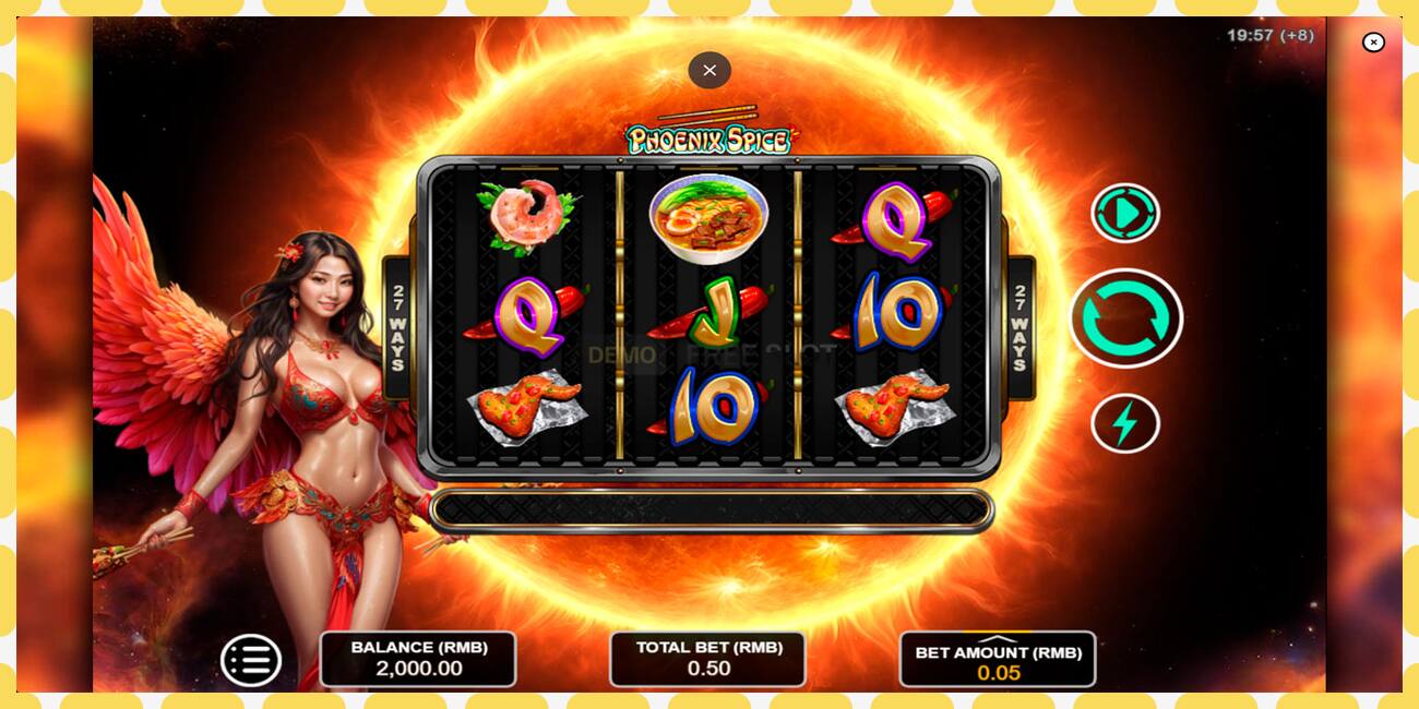 Demo slot Phoenix Spice free and without registration, picture - 1