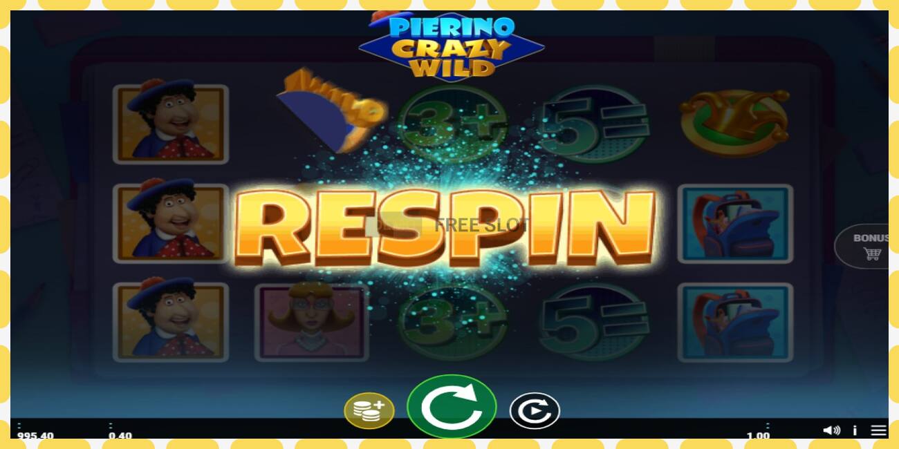 Slot demo Pierino Crazy Wild gratuit și fără înregistrare, imagine - 1