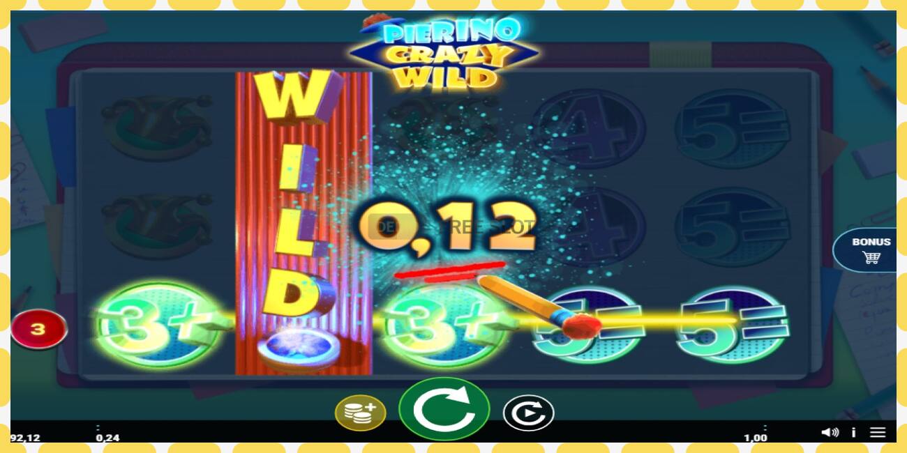 Slot demo Pierino Crazy Wild gratuit și fără înregistrare, imagine - 1