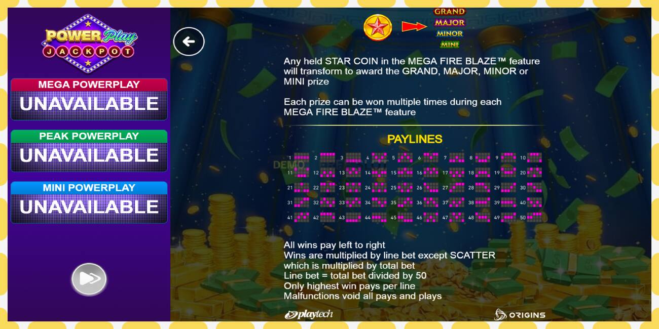 Demo lizdas Piggies and the Bank PowerPlay Jackpot nemokamai ir be registracijos, paveikslėlį - 1