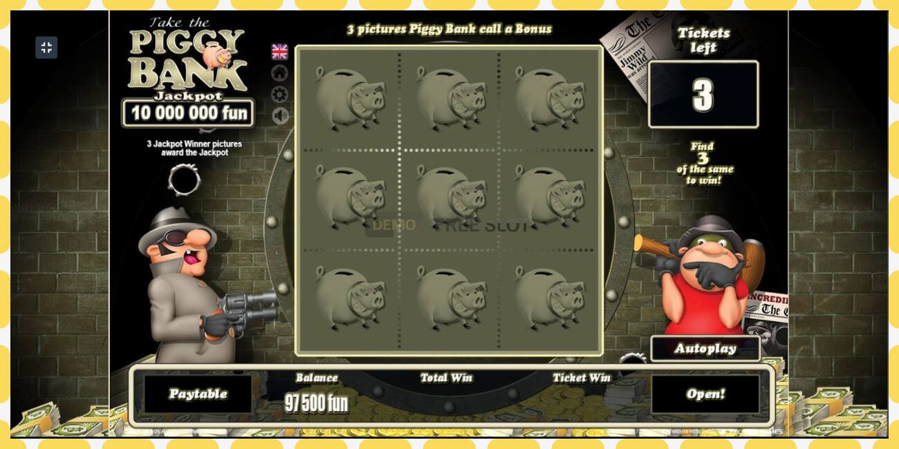 Demo slot Piggy Bank free and without registration, picture - 1