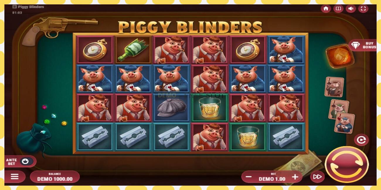 Demo slot Piggy Blinders free and without registration, picture - 1