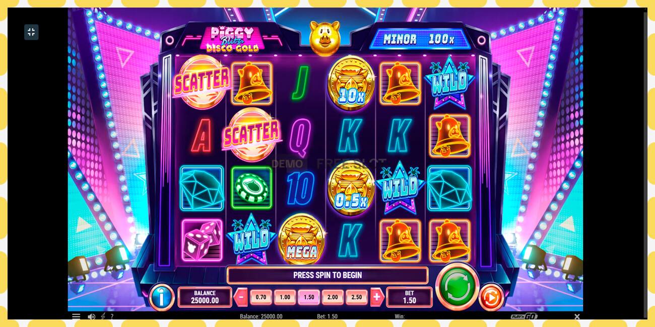 Demo slot Piggy Blitz Disco Gold free and without registration, picture - 1