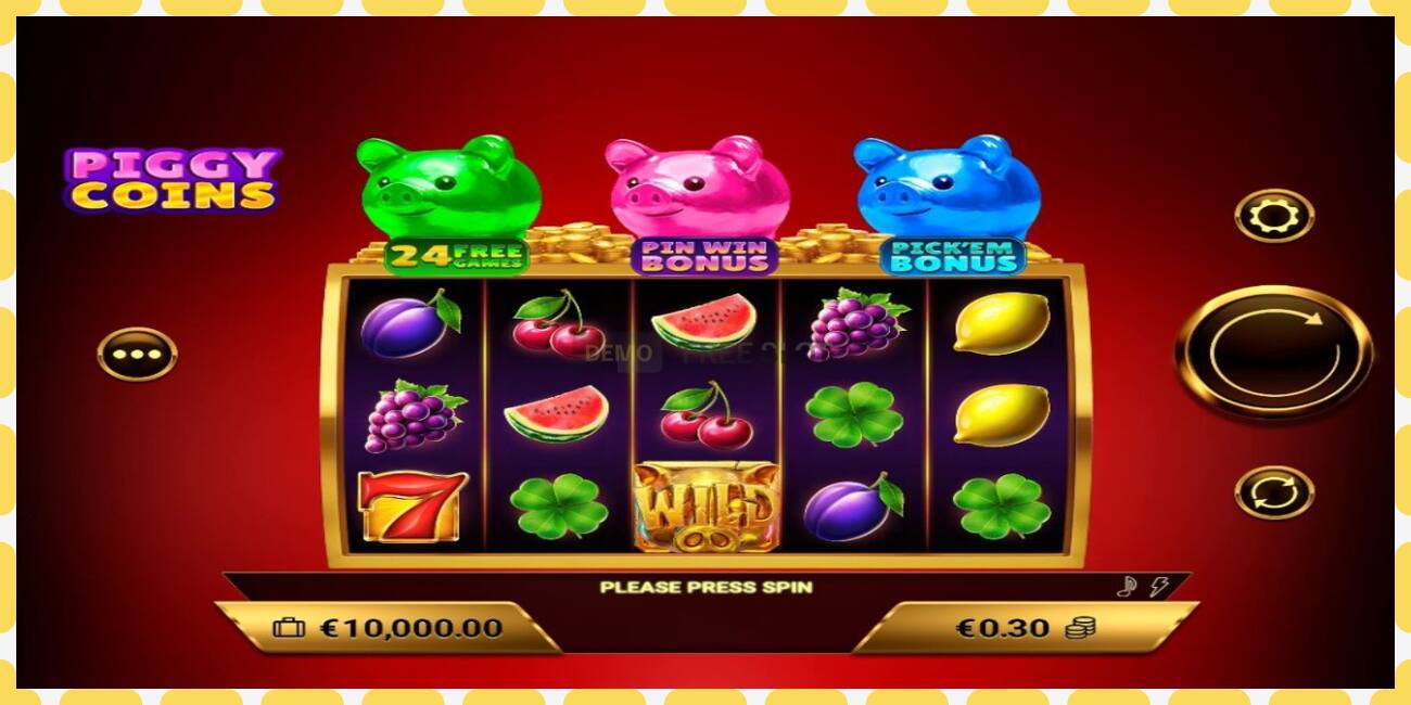 Demo slot Piggy Coins free and without registration, picture - 1