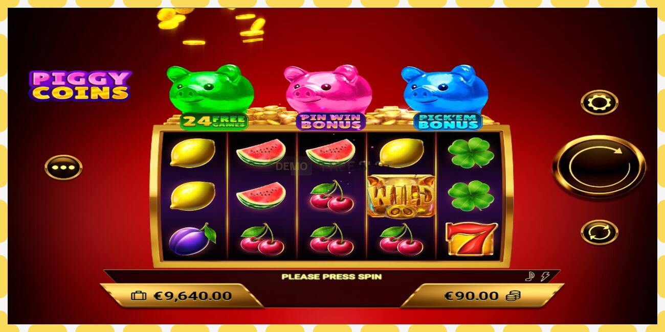 Demo slot Piggy Coins free and without registration, picture - 1