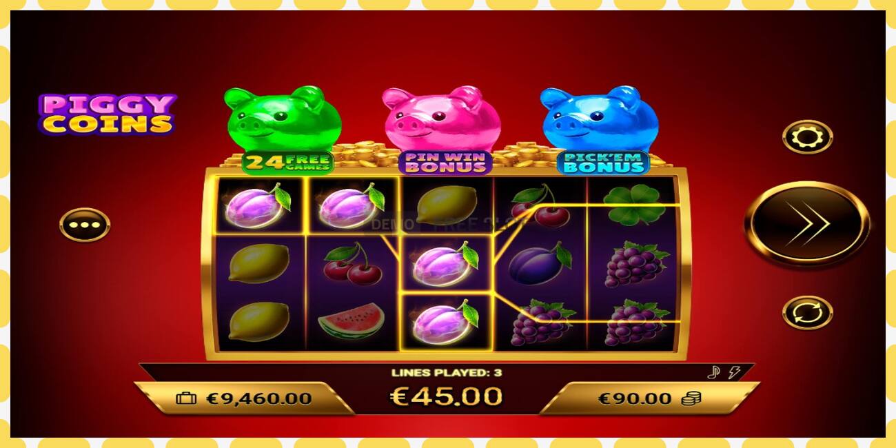 Demo slot Piggy Coins free and without registration, picture - 1