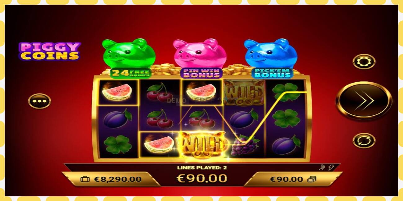 Demo slot Piggy Coins free and without registration, picture - 1