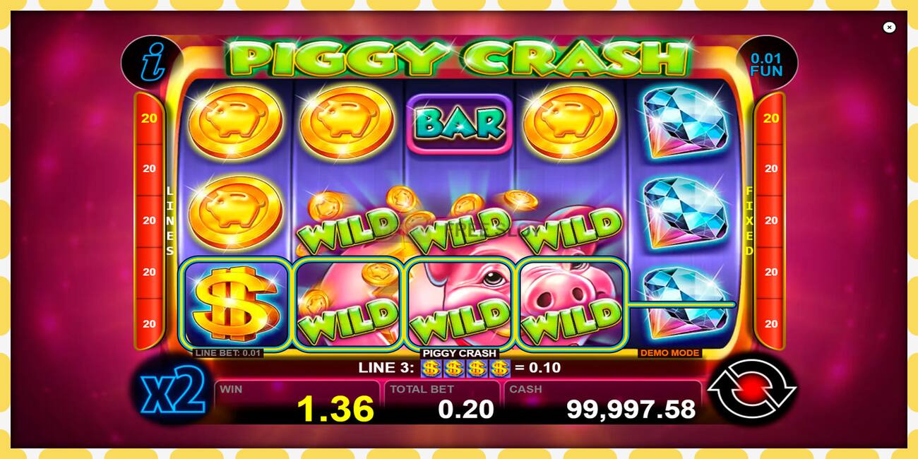 Demo slot Piggy Crash free and without registration, picture - 1