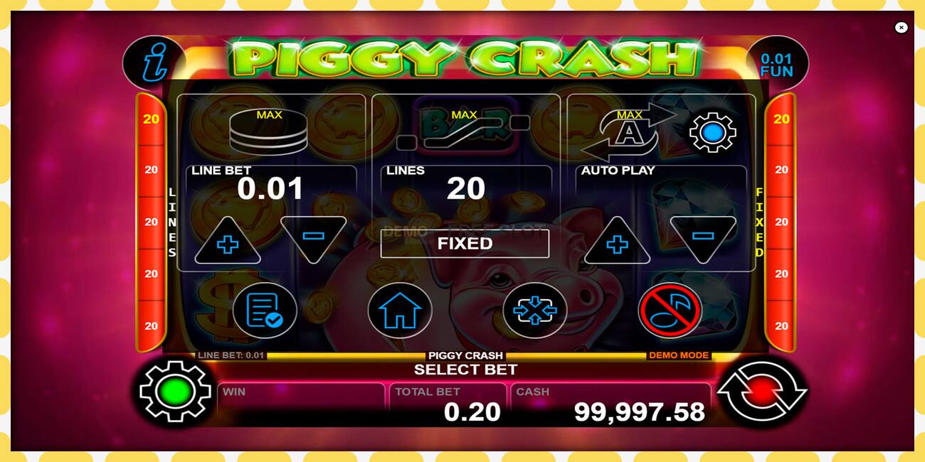 Demo slot Piggy Crash free and without registration, picture - 1