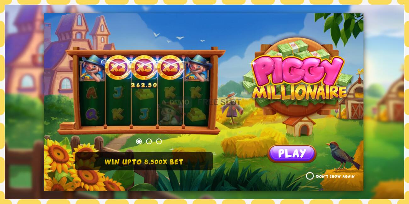 Demo slot Piggy Millionaire නොමිලේ සහ ලියාපදිංචියකින් තොරව, පින්තූරය - 1