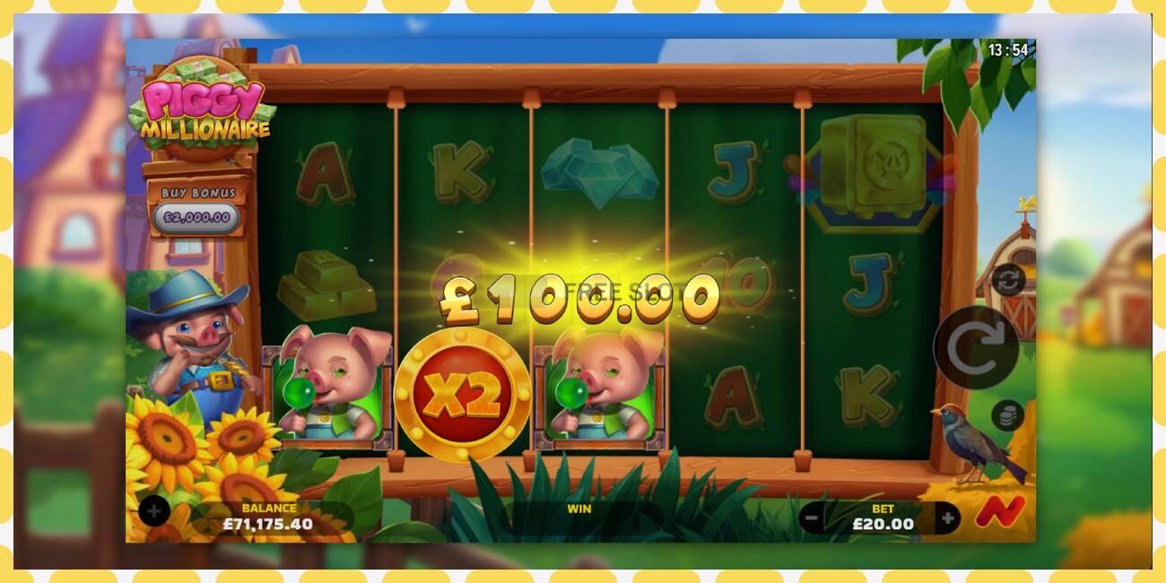 Demo slot Piggy Millionaire නොමිලේ සහ ලියාපදිංචියකින් තොරව, පින්තූරය - 1