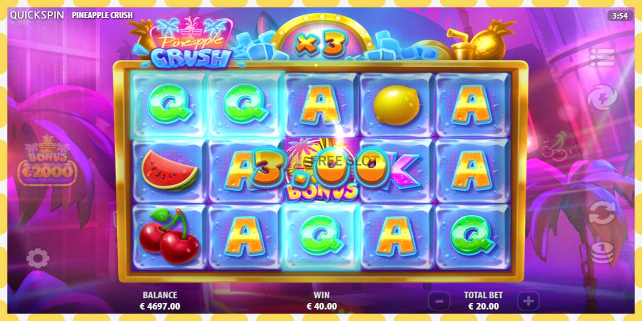 Demo slot Pineapple Crush free and without registration, picture - 1