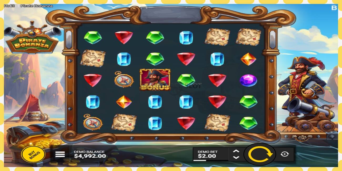 Demo slot Pirate Bonanza free and without registration, picture - 1