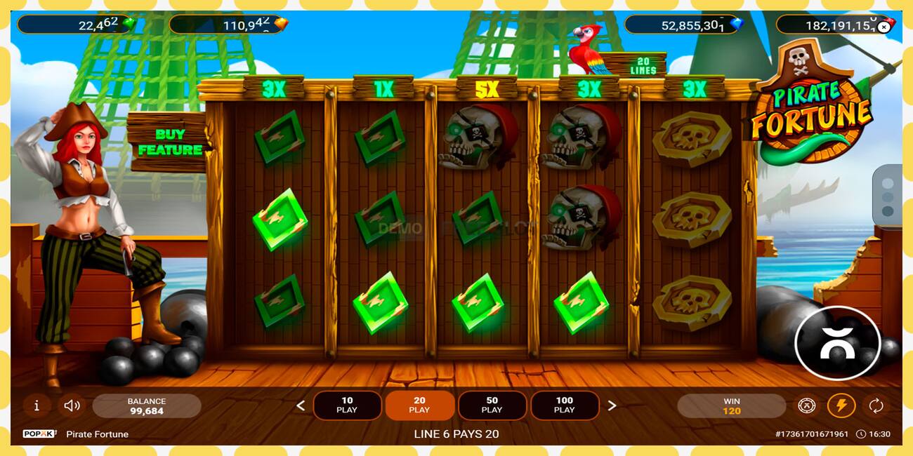 Demo slot Pirate Fortune free and without registration, picture - 1