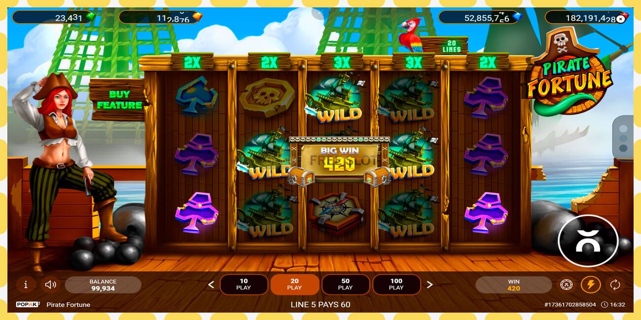 Demo slot Pirate Fortune free and without registration, picture - 1