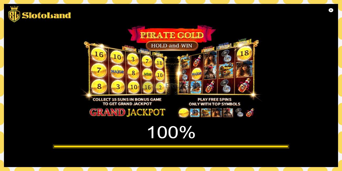 Demo slot Pirate Gold Hold and Win free and without registration, picture - 1