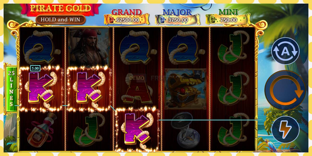 Demo slot Pirate Gold Hold and Win free and without registration, picture - 1