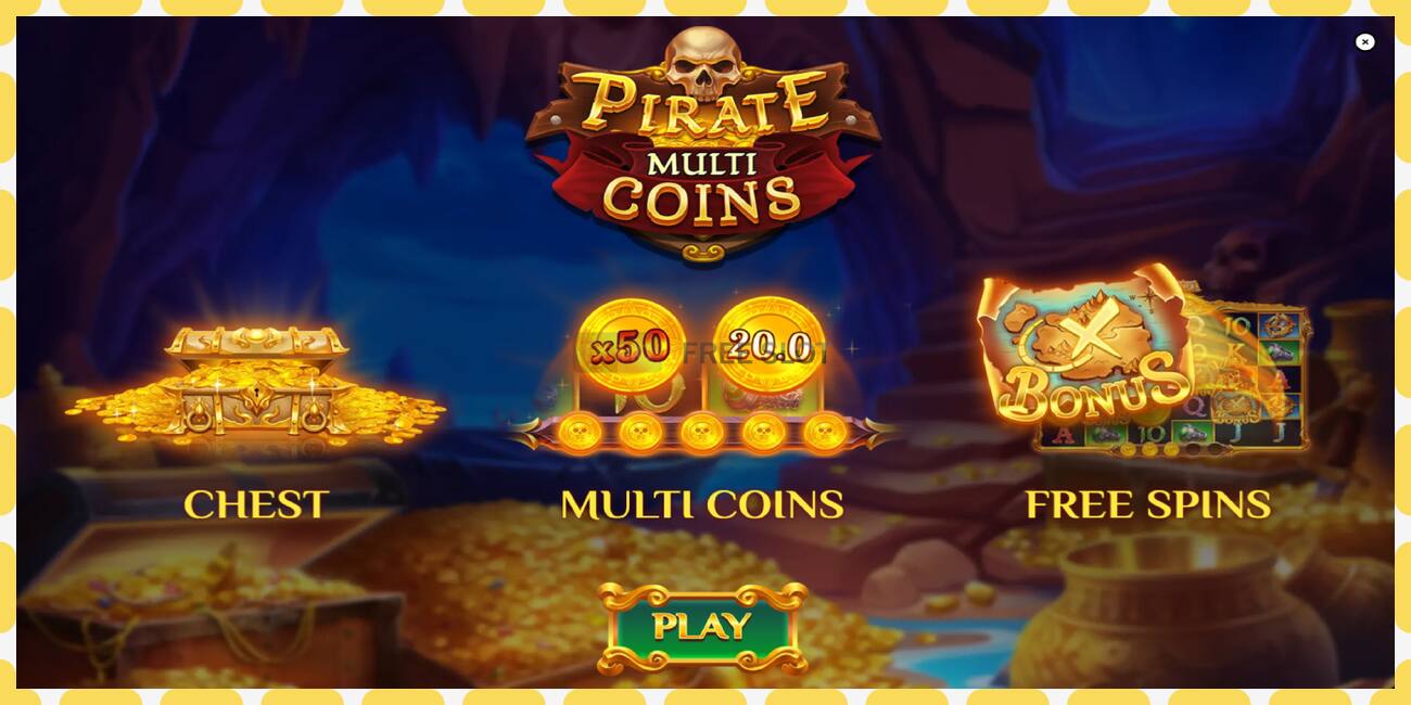 ຊ່ອງຕົວຢ່າງ Pirate Multi Coins ບໍ່ເສຍຄ່າແລະບໍ່ມີການລົງທະບຽນ, ຮູບ - 1