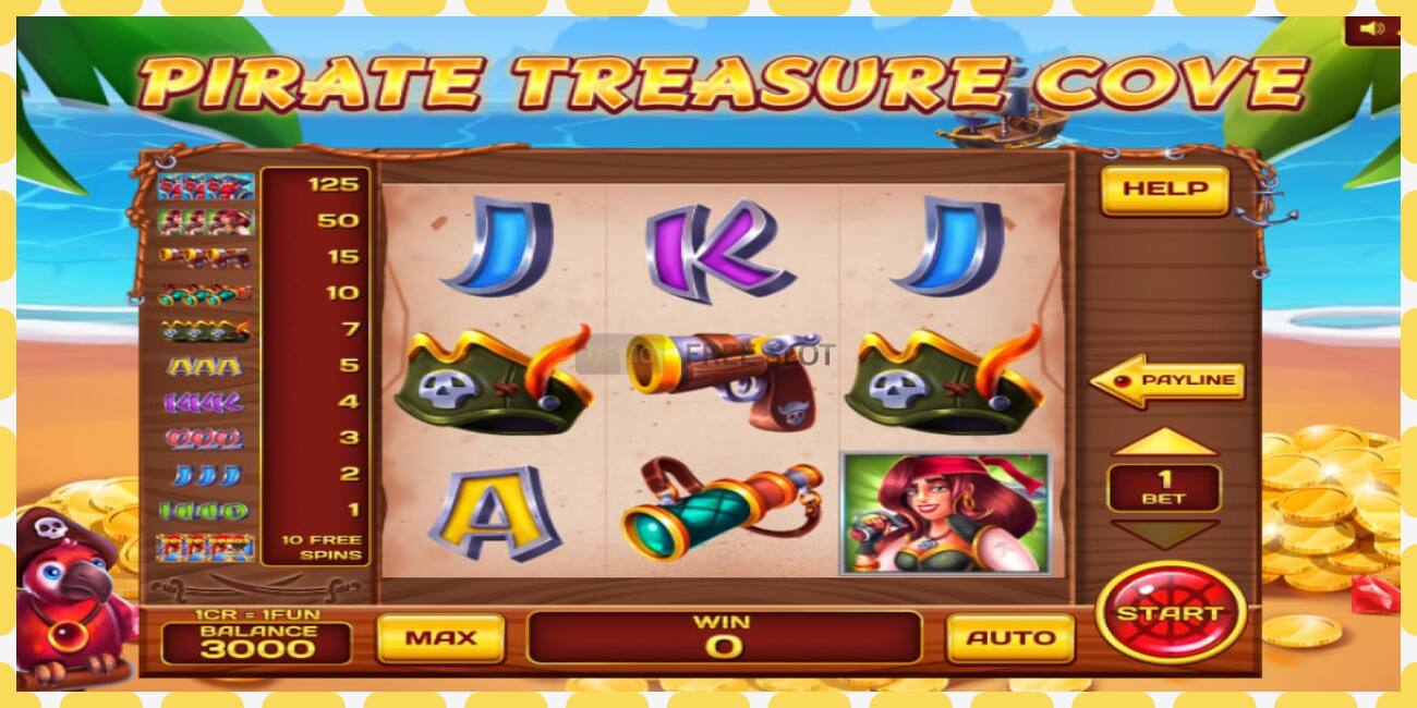 Demo slot Pirate Treasure Cove Pull Tabs free and without registration, picture - 1