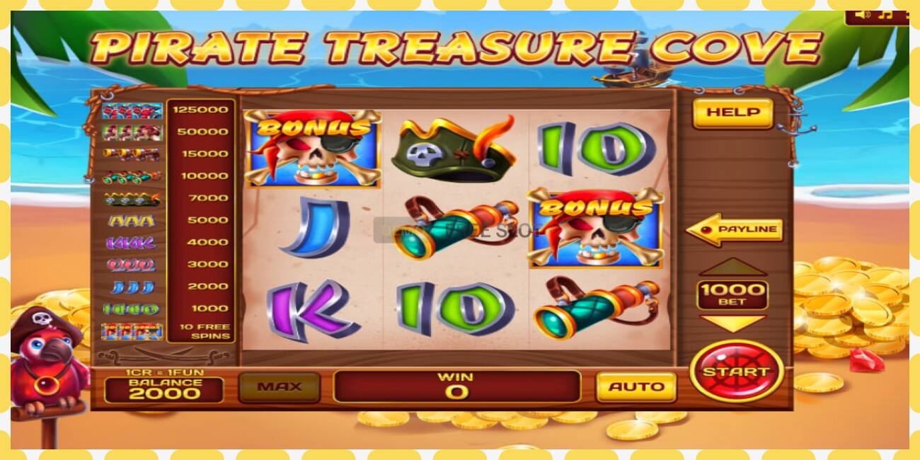 Demo slot Pirate Treasure Cove Pull Tabs free and without registration, picture - 1