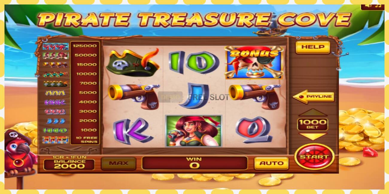 Demo slot Pirate Treasure Cove Pull Tabs free and without registration, picture - 1