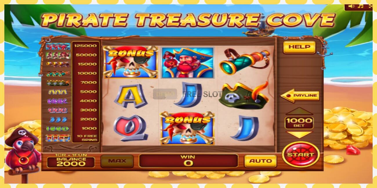 Demo slot Pirate Treasure Cove Pull Tabs free and without registration, picture - 1