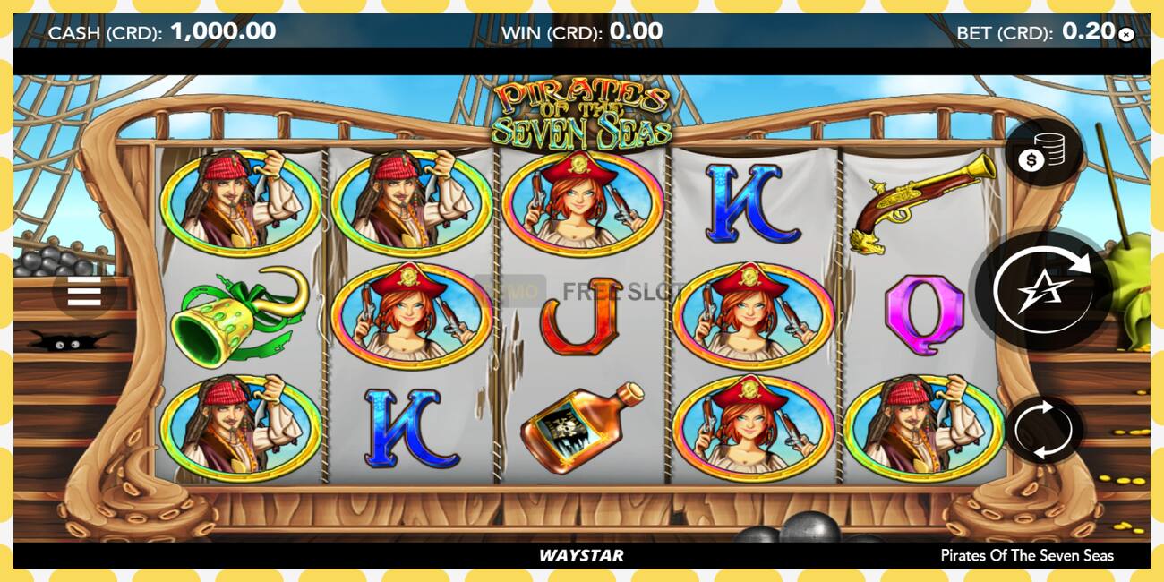 Demo slot Pirates of the Seven Seas free and without registration, picture - 1