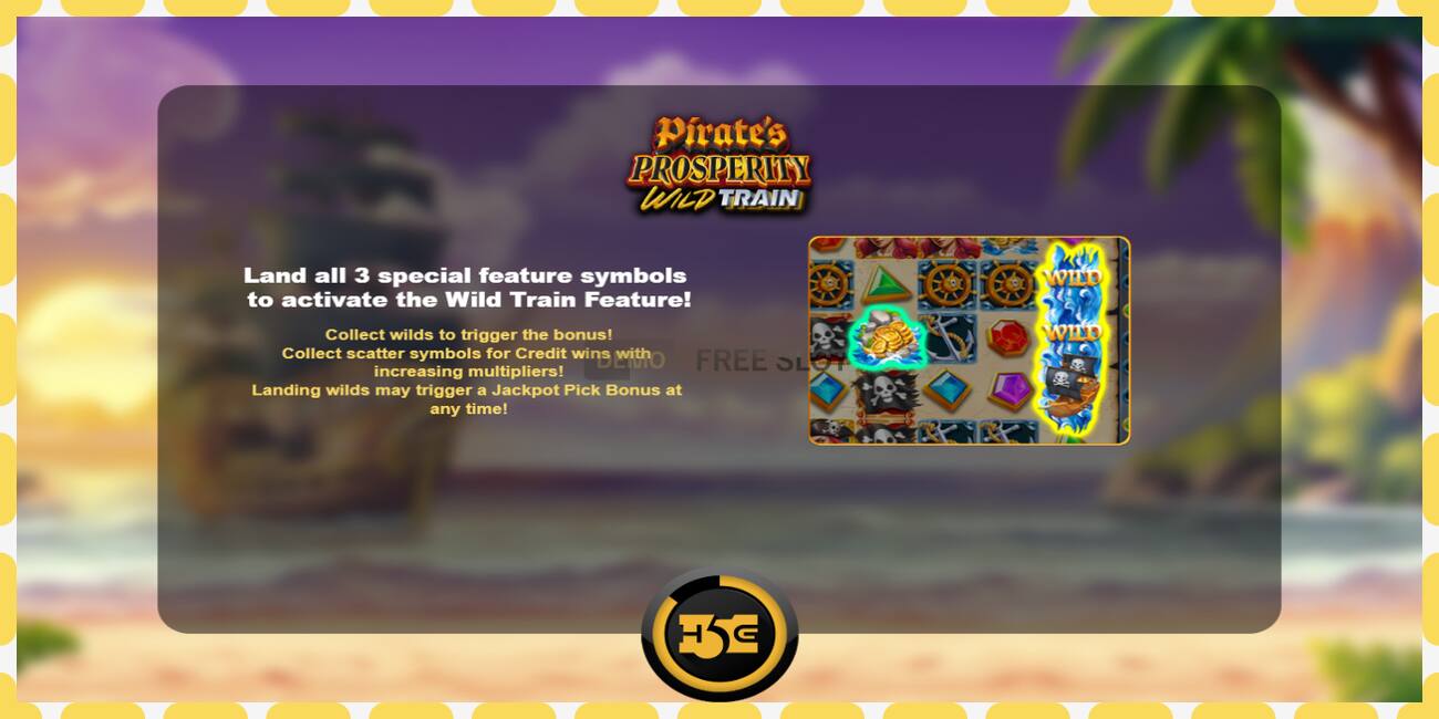 Demo slot Pirates Prosperity Wild Train free and without registration, picture - 1