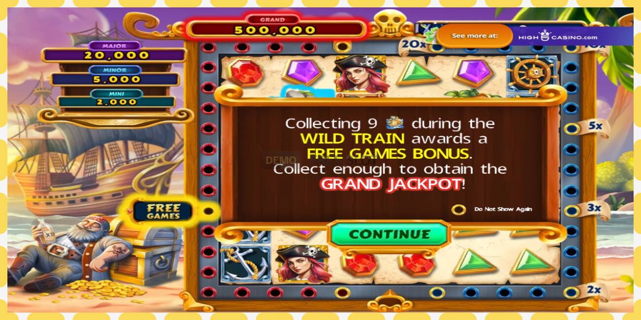 Demo slot Pirates Prosperity Wild Train free and without registration, picture - 1