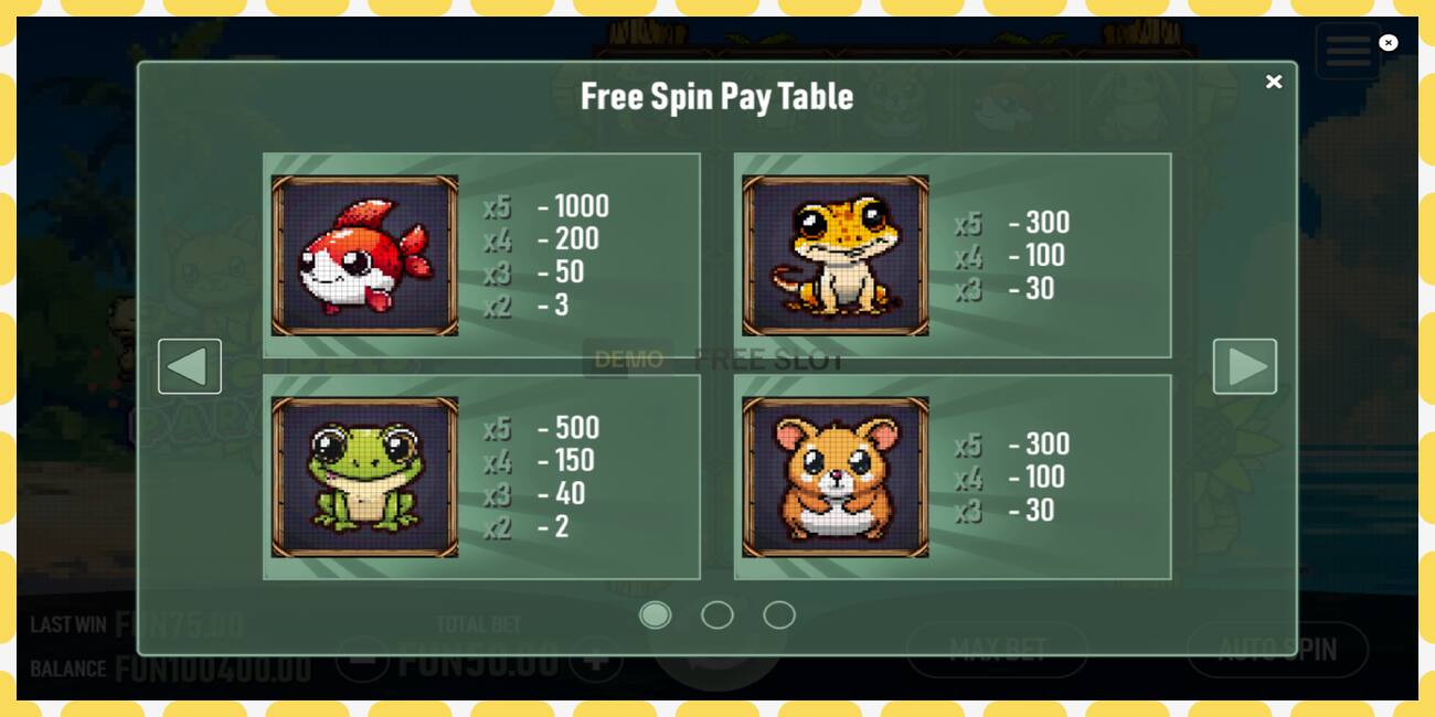 Demo slot Pixel Pets Paradise free and without registration, picture - 1