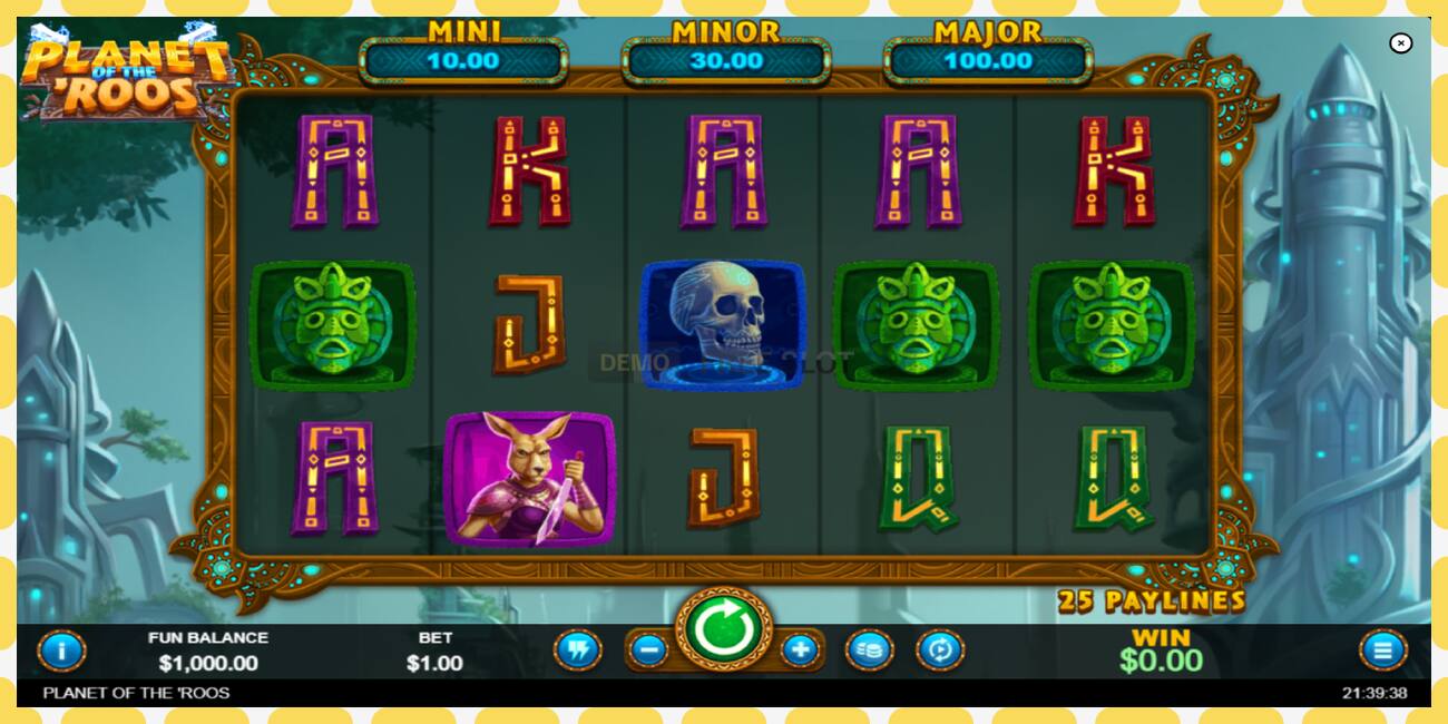 Demo slot Planet of the Roos free and without registration, picture - 1