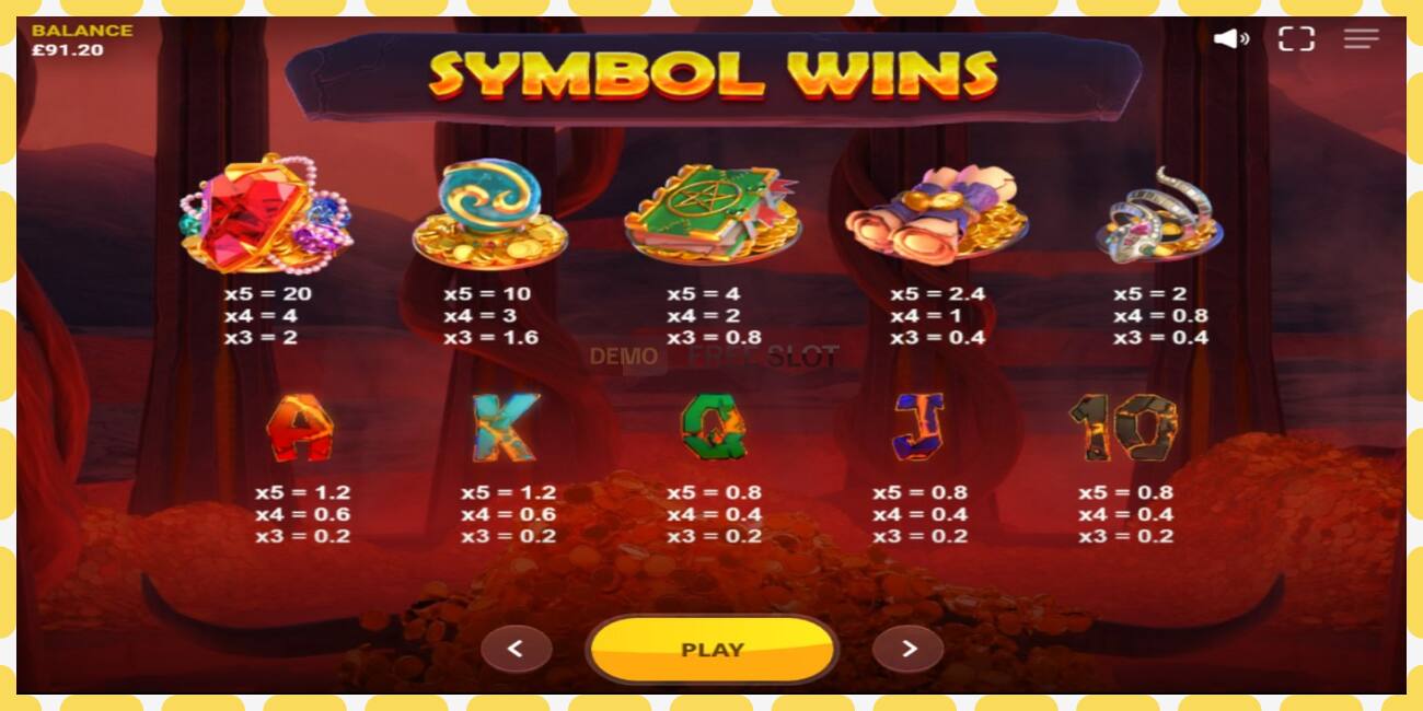 Demo slot Play with the Devil free and without registration, picture - 1