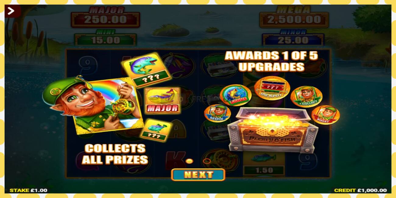 Demo slot Plenty O Fish Jackpot King free and without registration, picture - 1