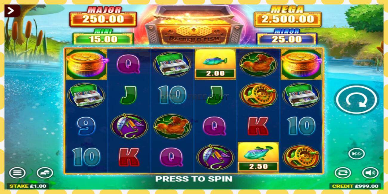 Demo slot Plenty O Fish Jackpot King free and without registration, picture - 1