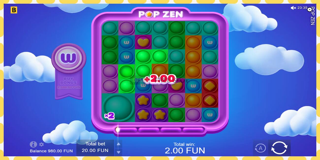 Demo slot Pop Zen free and without registration, picture - 1