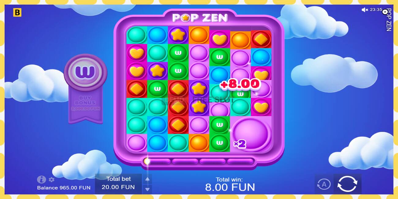 Demo slot Pop Zen ingyenes és regisztráció nélkül, kép - 1