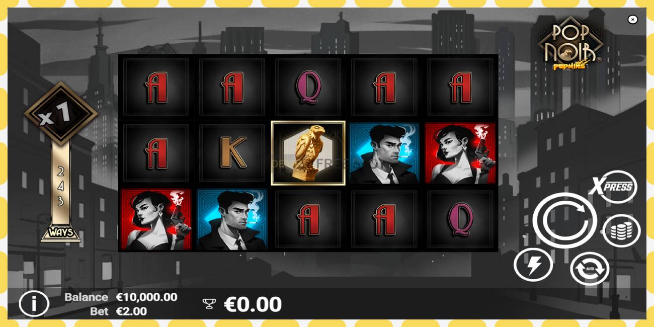 Demo slot PopNoir free and without registration, picture - 1