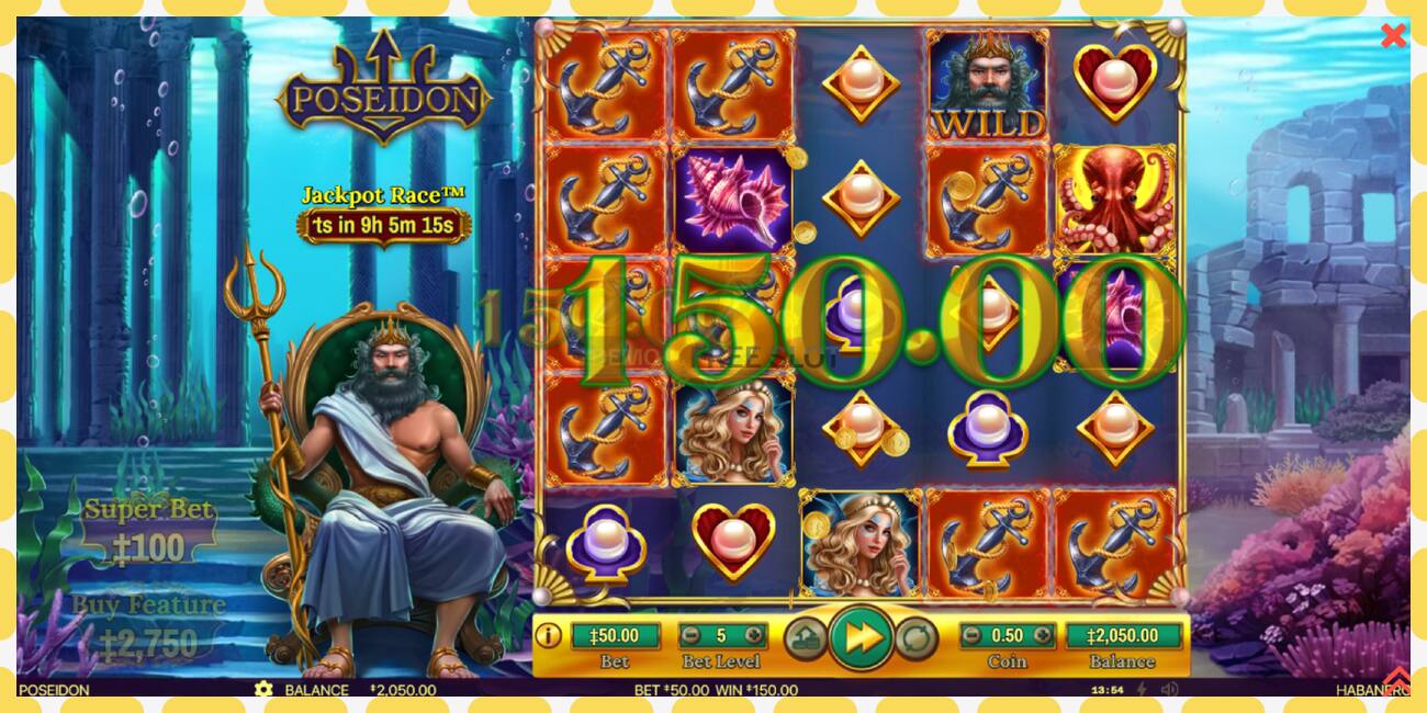 Demo slot Poseidon free and without registration, picture - 1