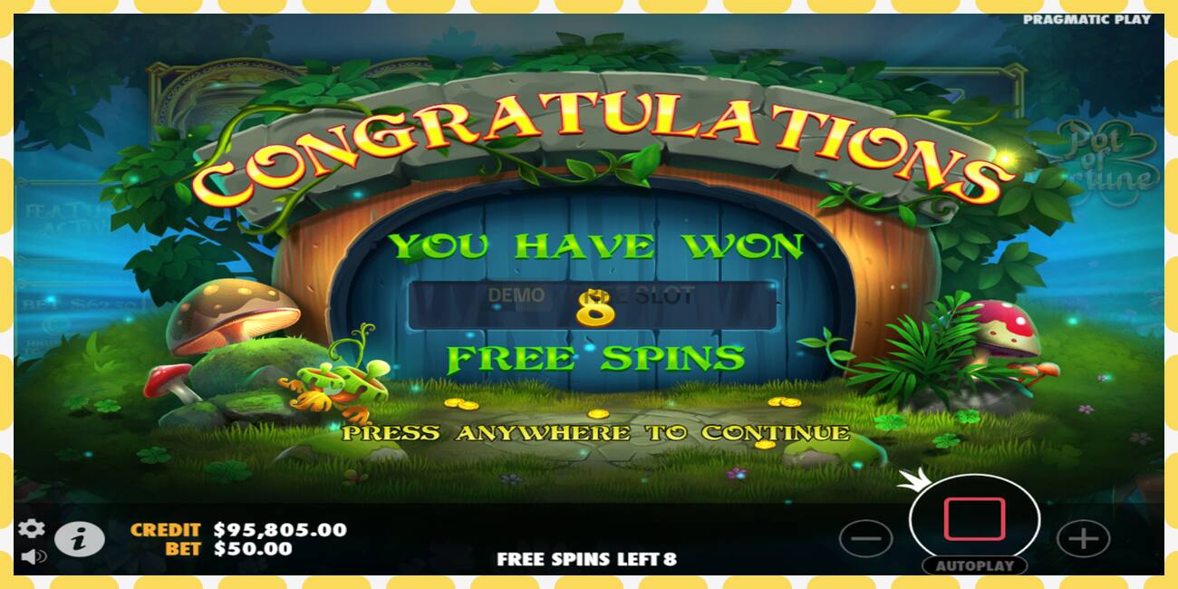 Demo slot Pot of Fortune ingyenes és regisztráció nélkül, kép - 1