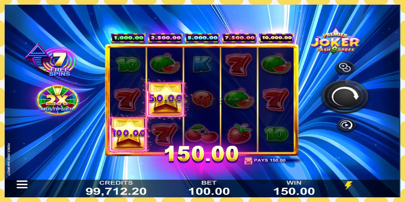 Demo slot Premier Joker Cash Spree free and without registration, picture - 1