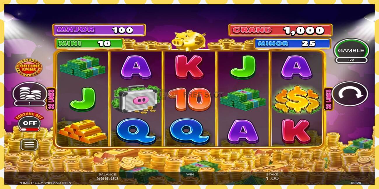 Demo slot Prize Piggy Win & Spin free and without registration, picture - 1