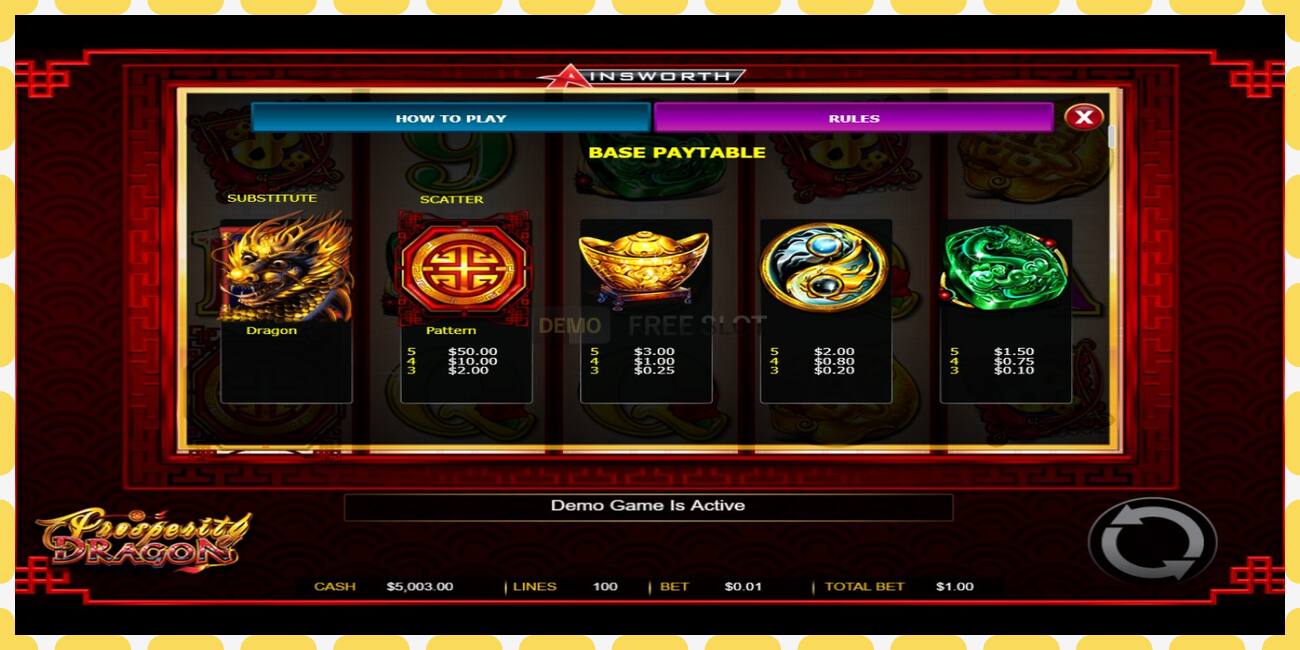 Demo slot Prosperity Dragon zdarma a bez registrace, obrázek - 1