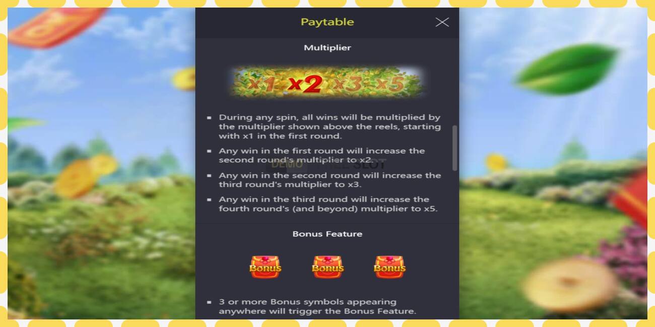 Demo slot Prosperity Fortune Tree free and without registration, picture - 1