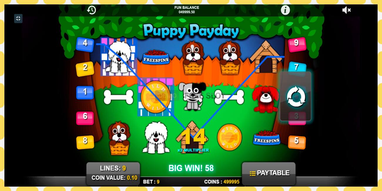 Демо слот Puppy Payday бекер жана каттоосуз, сүрөт - 1