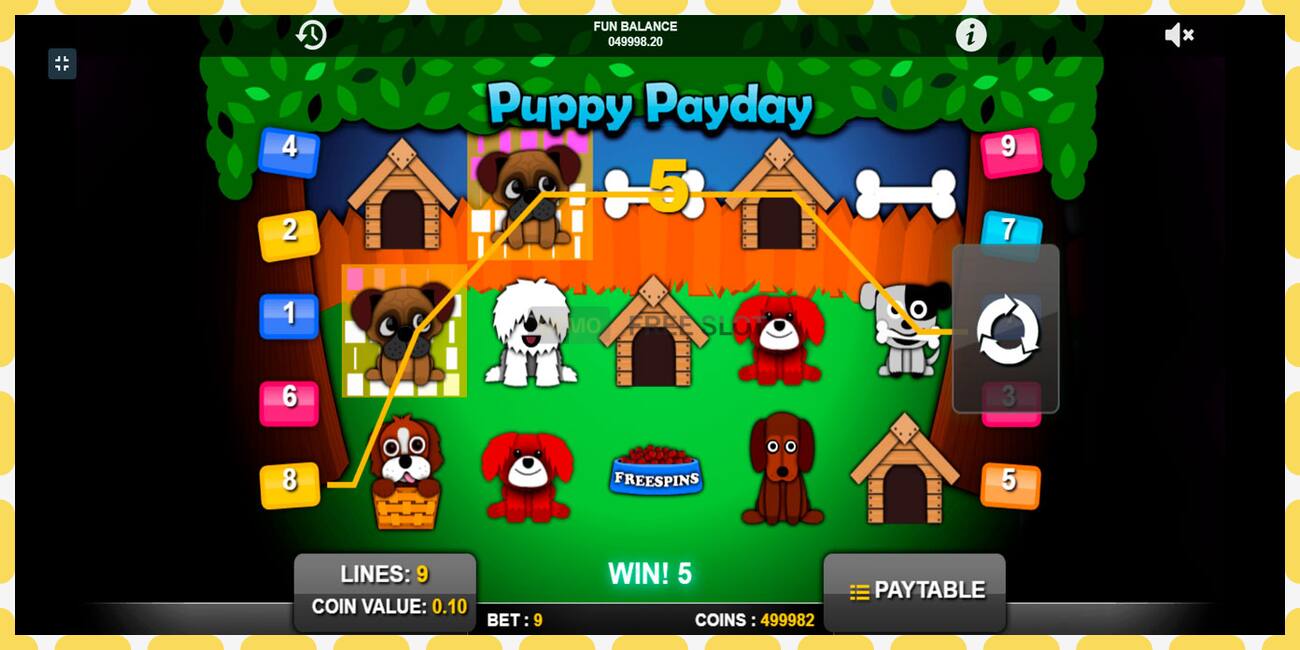 Демо слот Puppy Payday бекер жана каттоосуз, сүрөт - 1